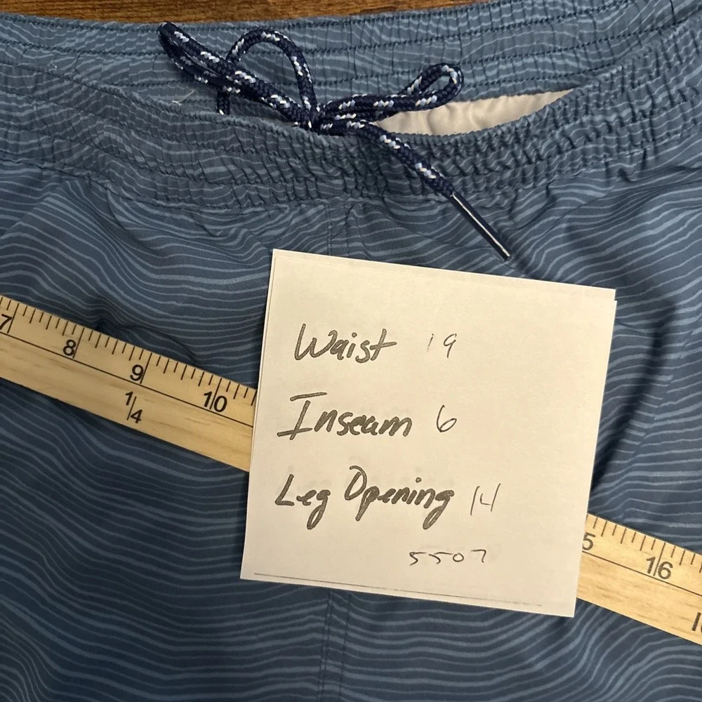 Southern Tide Men's XXL Shoreline Navy Shorts Nylon 6